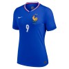 Maillot de Supporter France Giroud 9 Domicile Euro 2024 Pour Femme